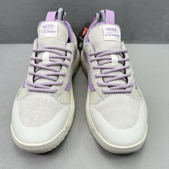 VANS UltraRange Exo MTE-1 Womens Size 7.5 Shoes Marshmallow Purple Suede Sneaker - Picture 2 of 8